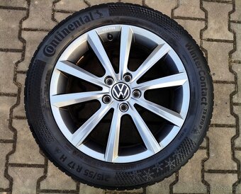 Alu kola originál Volkswagen Passat B8 5x112 R17 Merano - 4