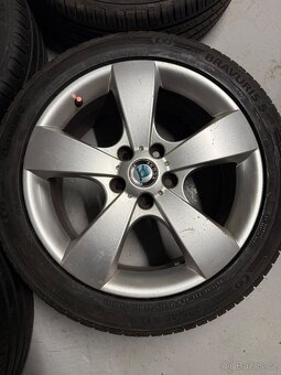 4x Alu kola Škoda Pegasus 17" a letní pneu Barum 225/45 R 1 - 4