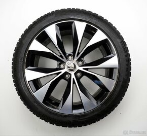 Škoda Octavia - Originání 18" alu kola - Zimní pneu - 4