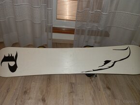 Snowboard +vázání Nidecker Palmer 153cm, boty 42,5 - 4