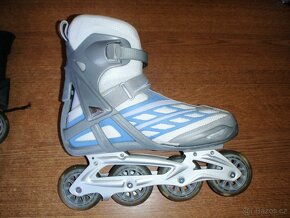 Brusle RollerBlade EU 42,5 jako nové + rukavice chrániče - 4