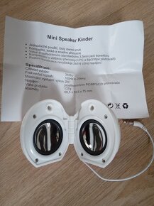 Kinder usb myš + Kinder repráček - 4