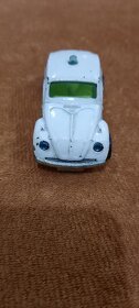 Vintage Corgi Juniors Whizzwheels Volkswagen 1300 Police Car - 4