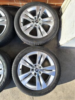 Alu 18" 5x112, orig. škoda Mytikas TOP, Karoq 80% - 4