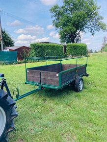 Přívěsný vozík za čtyřkolku, malotraktor, UTV - 4