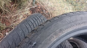 4x 225/45 R17 91H,4X zimní pneumatiky Nokian WRd3 hloubka de - 4