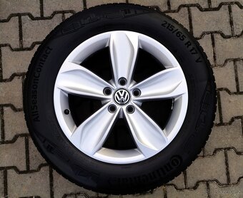 Alu kola originál Volkswagen Tiguan 5x112 R17 k - 4