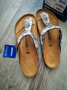 Nové Birkenstock - Boho Flowers Navy - žabky - 4