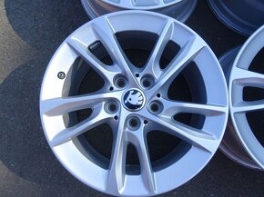 Alu disky na Škoda 16", 5x112, ET 47, šíře 7J - 4