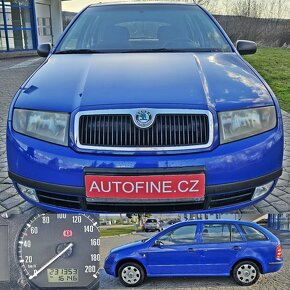 ŠKODA FABIA I COMBI 1,2 HTP , JAKO NOVÁ V ČR, PARKSENZORY - 4