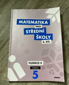 Učebnice Matematika pro SŠ funkce - 4