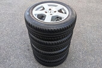 15" hliníkové Alu disky (elektrony) DEZENTs pneu 195/65 R15 - 4