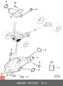 Jaguar/Land Rover - Přední diferenciál - 4