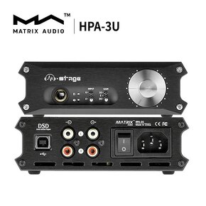 MATRIX HPA-3U - Sluchátkový zes. + DAC + Preamp - 4