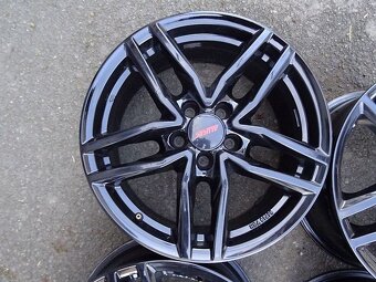 Alu disky černé Autec, 17", 5x108, ET 45, šířka 7,5J - 4