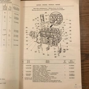 Prodam original katalog nahradnich dilu - 4