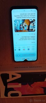 Samsung A10 Dual Sim, noční modrá metalická barva - 4