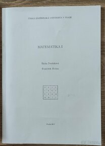 Skripta ČZU - Matematika a Chemie - 4