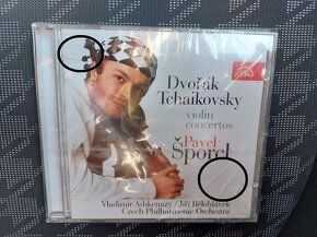 Nové CD Pavel Šporcl - Houslové koncerty Dvořák a Čajkovskij - 4