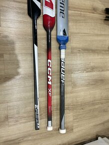 ✅ SPÁJANÉ BRANKÁRSKE ĽAVAČKY - BAUER M5 PRO + 2 x CCM ✅ - 4