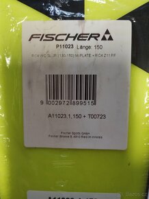 FISCHER RC4 WC SL Jr M-Plate + vázání RC4 Z 11 , 150cm - 4