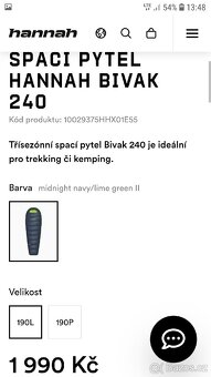 Spacák bivak 240 - 4