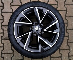 Alu kola originál Škoda Superb III 5x112 R18 Vela - 4