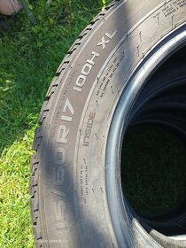 Prodám  letní pneu  215/60 R17 Nokian line SUV - 4