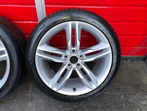 Original ALU kola Audi 18" 8J ET45 celoroční pneu 245/40/R1 - 4