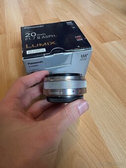 Panasonic Lumix G 1,7/20 II ASPH objektiv bajonet 4/3 - 4