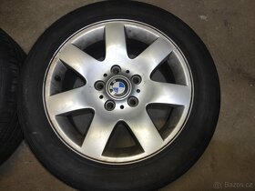 Sada kol R16 5x120 origo BMW, letní pneu 5,5mm Hankook - 4