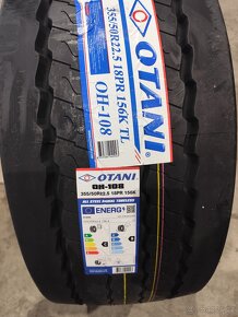 Nákladní pneu.Otani 355/50 R22,5 156K M+S OH-108 - 4