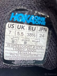 Hoka One One Speedgoat 4 GTX, vel. 38 2/3 - 4