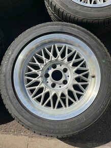 Alu BBS 7,5x16 et23 vč.pneu 205/55 r16 5x112 - 4