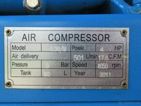 Kompresor MZB, tříválec - 380V - 4