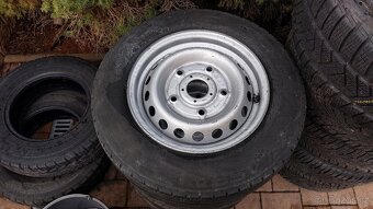 Kola letní 15", FORD TRANSIT, rozteč 5x160, pneu 195/70/15C - 4