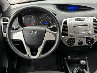 Hyundai i20 1.2i, r.2011, původ ČR, 93k km, klima - 4