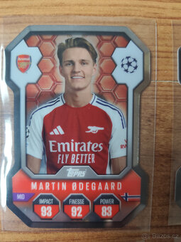 Fotbalové kartičky Match Attax 2024/25 - Chrome Shield - 4