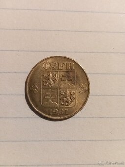 3 ks 1 Koruna ČSFR - 4