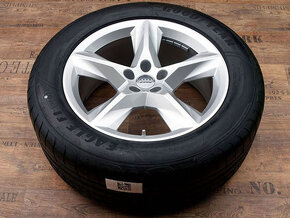 19" Alu kola = 5x112 = AUDI Q7 4M = TÉMĚŘ NOVÉ LETNÍ + ČIDLA - 4