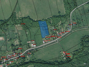 Prodej podílu 4/6 ttp, orné půdy a lesního pozemku 4273 m2 v - 4