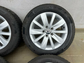 215/55R16 alu kola VW 7x16 5x112 ET45 Passat B7 B6 - 4