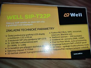 VOIP telefon Well SIP-T22P - 4