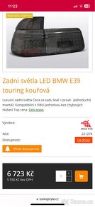 E39 led světla tour - 4