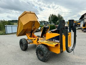 Kolovy kloubovy dumper Terex 2008 3 tuna otocna korba - 4