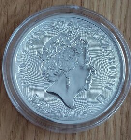 Stříbrná mince QUEEN 2020 Velká Británie 1 oz Stříbro 999 - 4