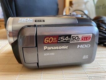 Digitální kamera, panasonic sbr-h60, temer nova - 4