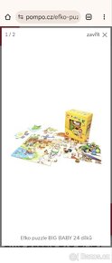 Puzzle Big Farma baby EFKO 24 dilku - 4