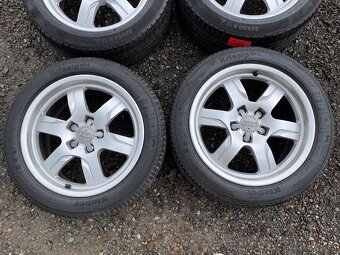 Alu original zimní kola Audi 5x112 7,5J ET28 225/50 R17 - 4