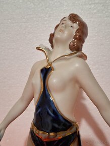 Porc.soška TANEČNICE-Art Deco ROYAL DUX výš.30cm - 4